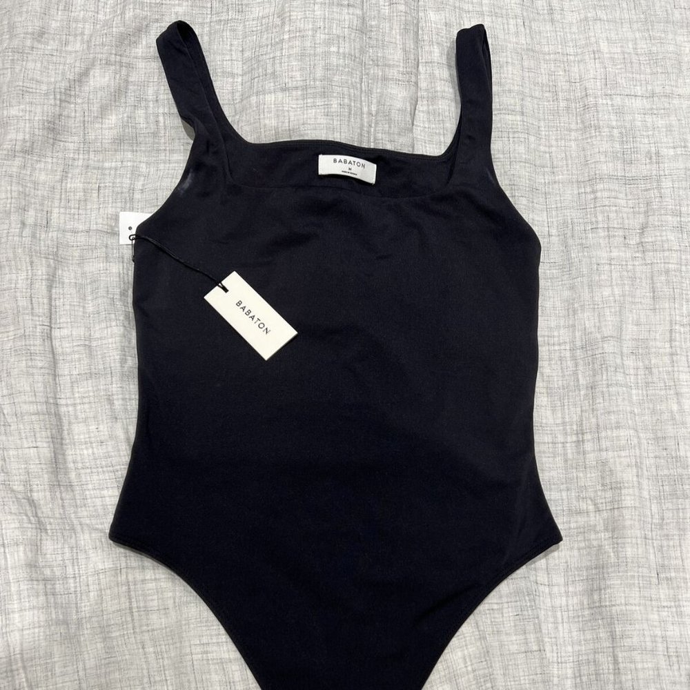 NWT Babaton (Aritzia) Black Bodysuit